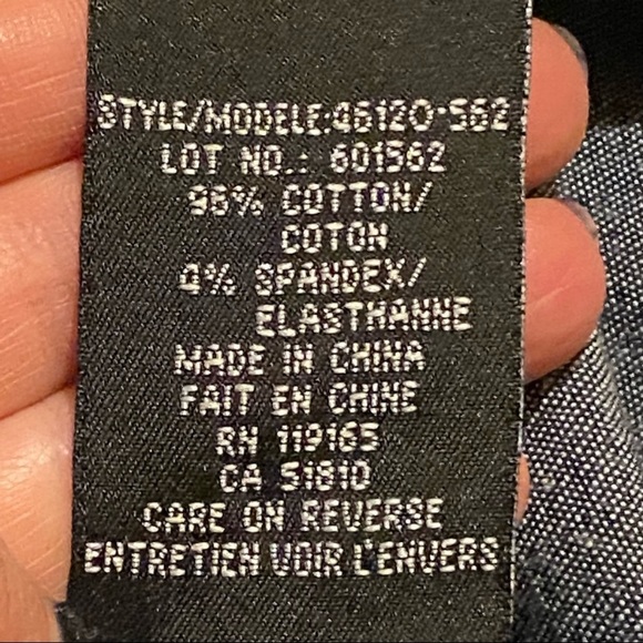 Tribal Embroidered Denim A-line Skirt. - Picture 5 of 5